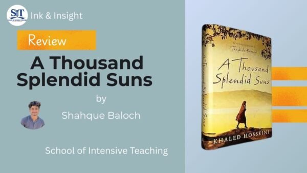 Review | A Thousand Splendid Suns by Shahque Baloch