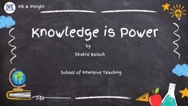 Knowledge is Power